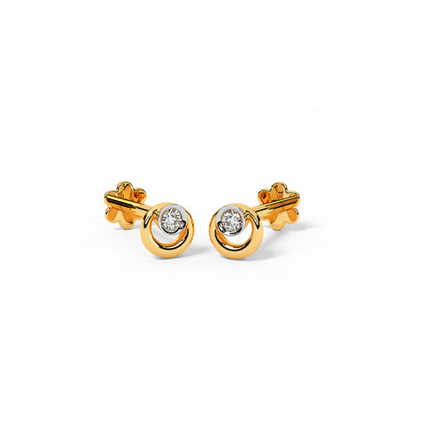 Classic Multipierce Diamond Stud Earrings