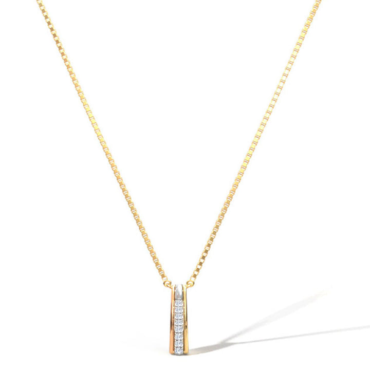 Kimberly Linear Diamond Necklace