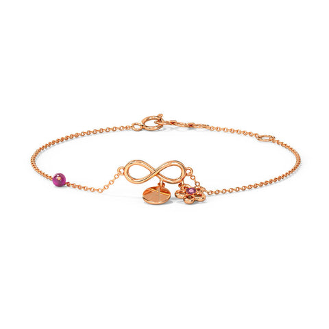 Infinitely Yours Personalised Gemstone Bracelet