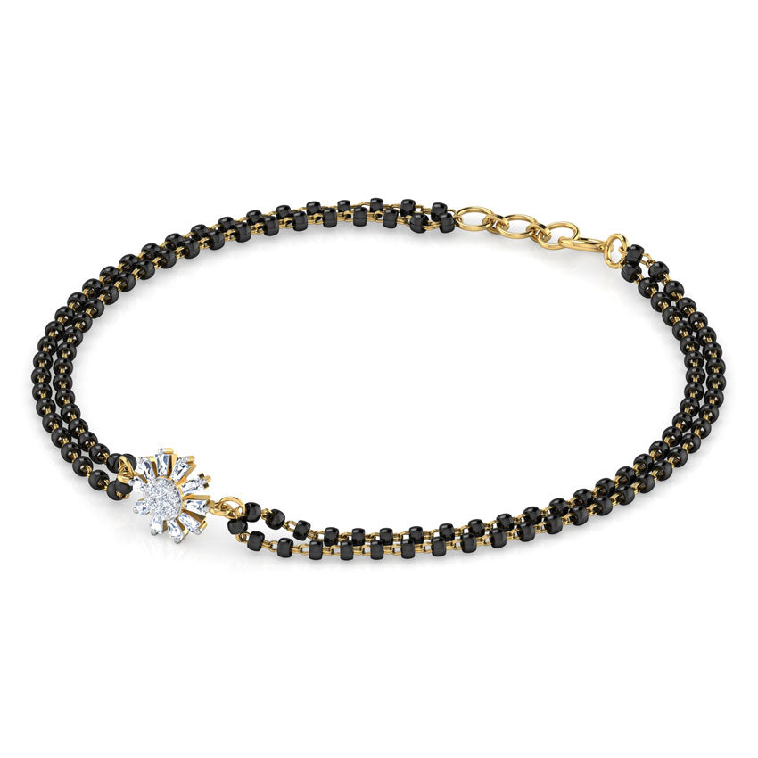 Aarushi Diamond Mangalsutra Bracelet