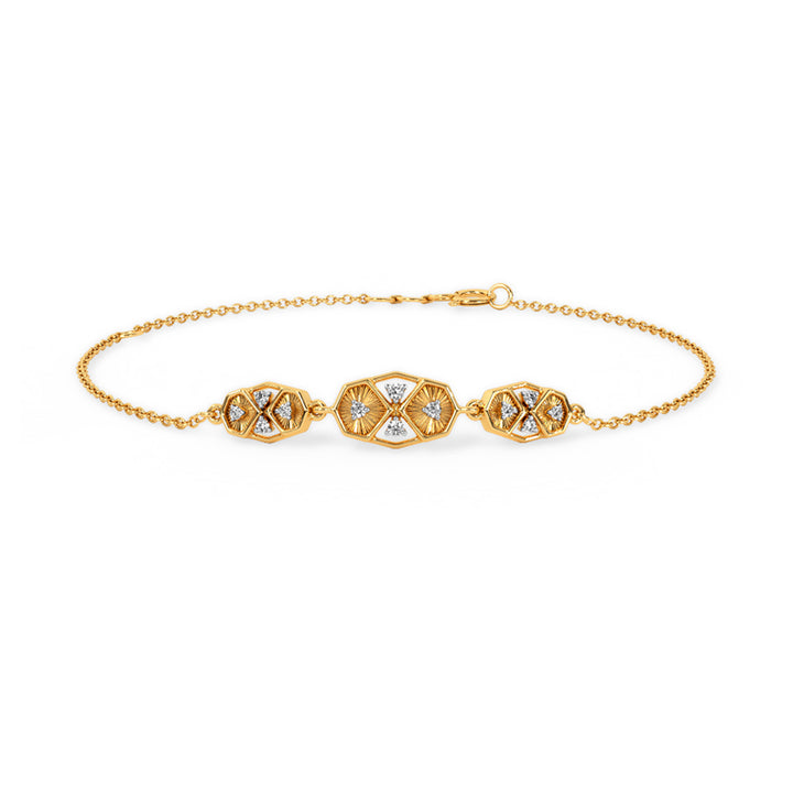 Celebration Spark Diamond Chain Bracelet