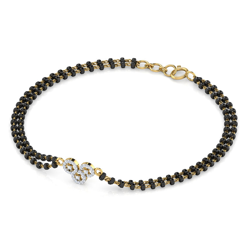 Mayra Diamond Mangalsutra Bracelet
