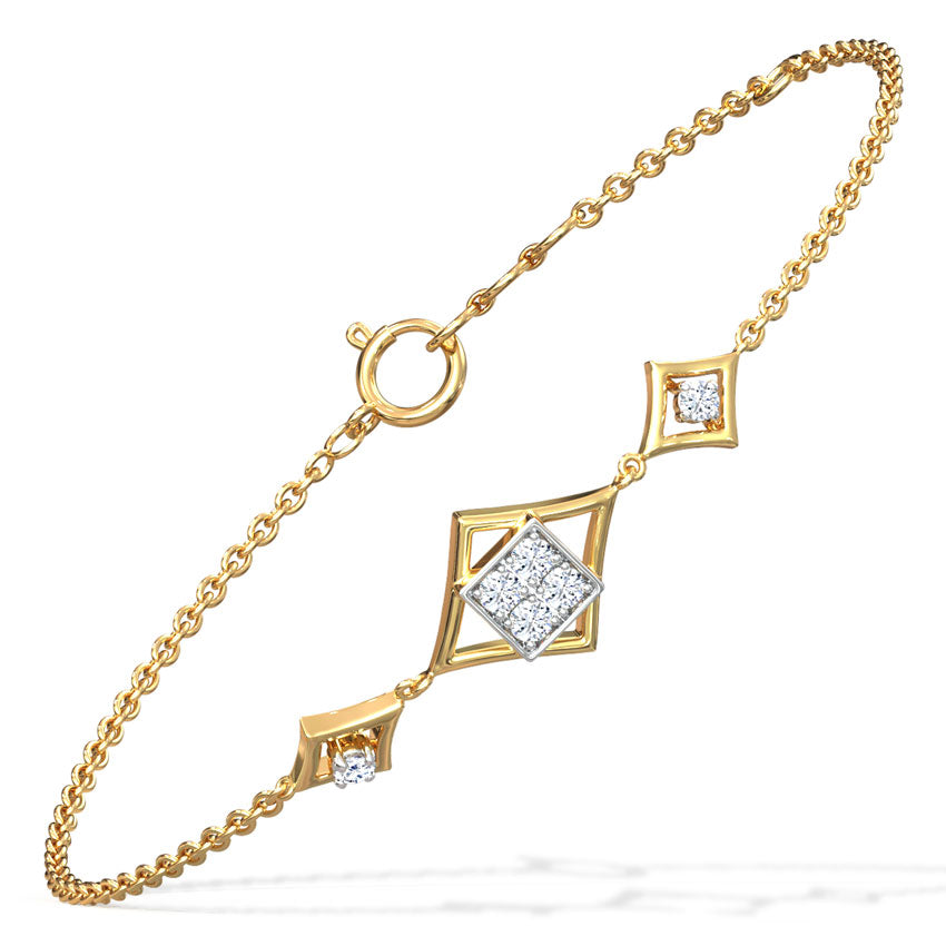 Trio Quad Diamond Bracelet