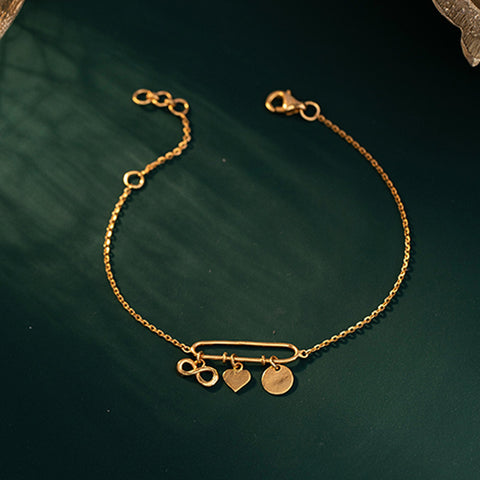 Charm 22KT Gold Bracelets