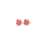 Cress Floret Kids' Gold Earrings