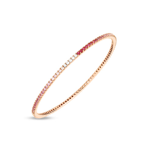 Rosette Sleek Diamond Bangle