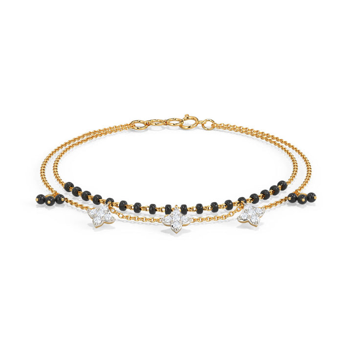 Asika Diamond Mangalsutra Bracelet