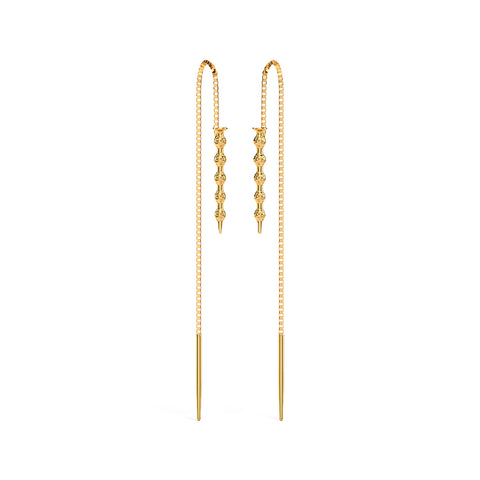 Elder Wand Drop Earrings