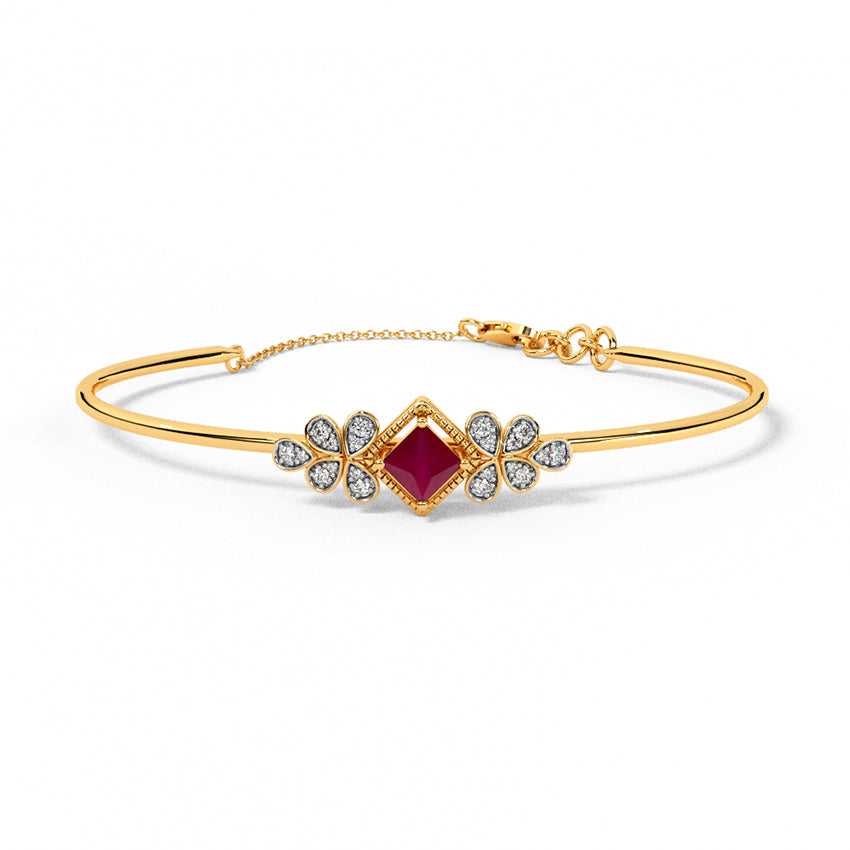 Aurora Adorn Diamond Tube Bracelet