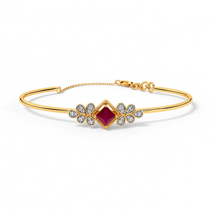 Aurora Adorn Diamond Tube Bracelet