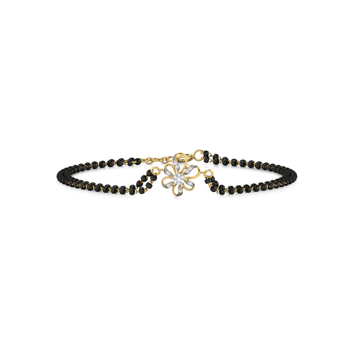 Devanshi Diamond Mangalsutra Bracelet