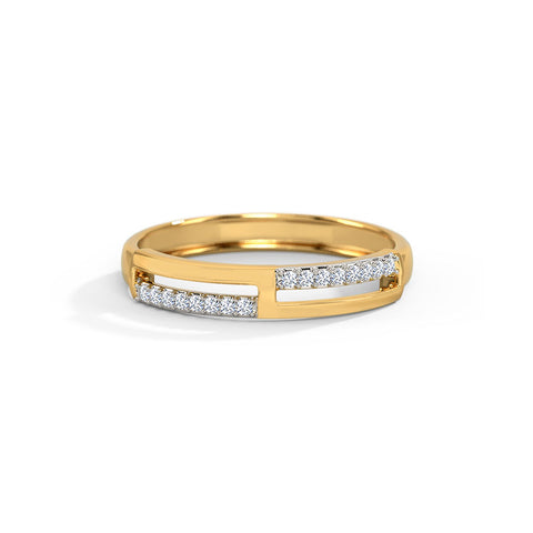 Sleek Diamond Band