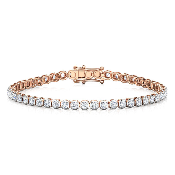 Shimmer Diamond Tennis Bracelet