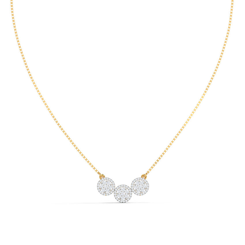 Ashley Seven Stone Diamond Necklace
