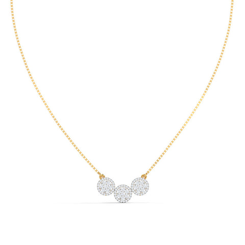 Ashley Seven Stone Diamond Necklace