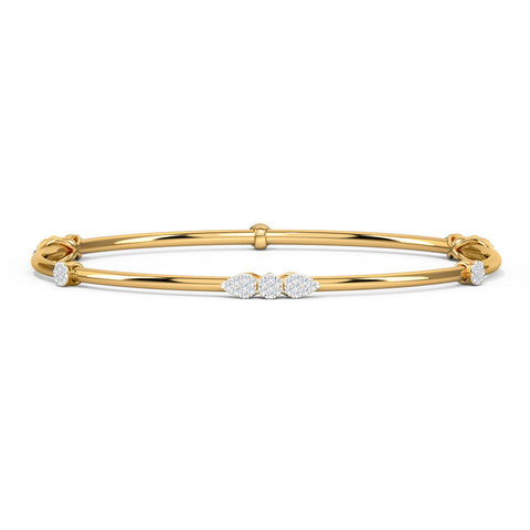 Driblet Diamond Bangle