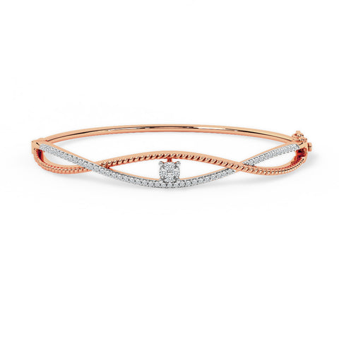 Swirling Stardust Diamond Bracelet