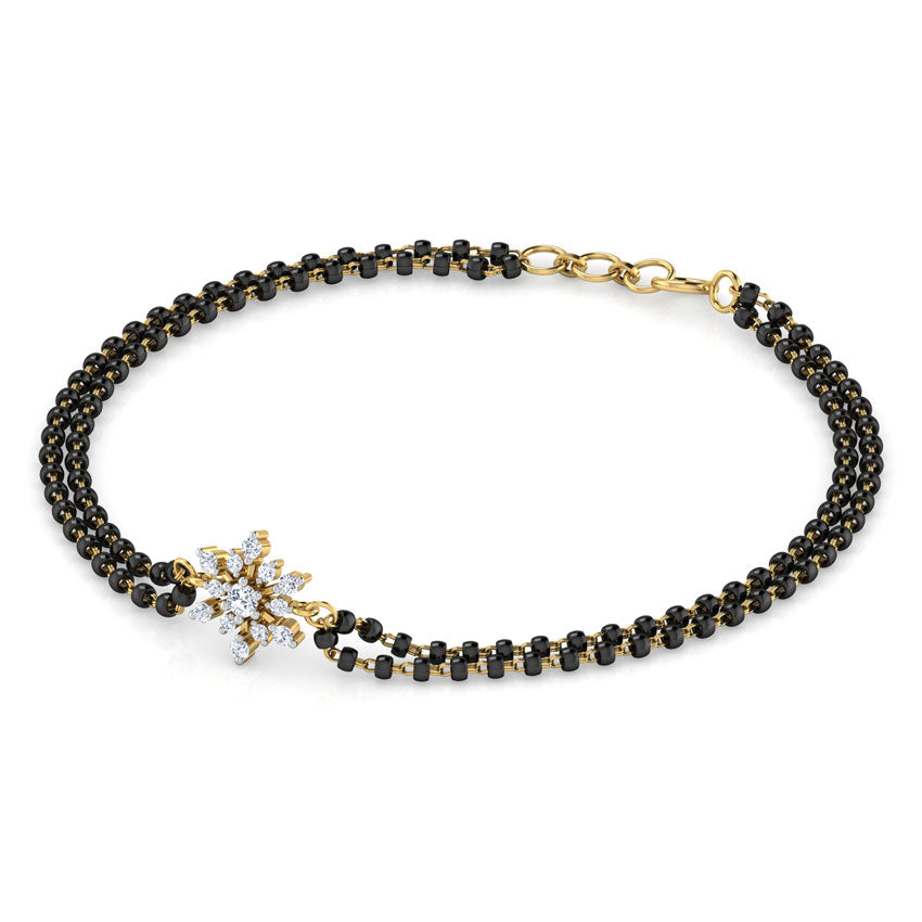 Vedika Diamond Mangalsutra Bracelet