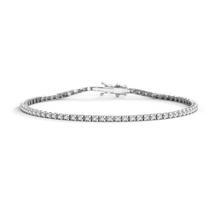 Radiant Tennis Diamond Bracelet