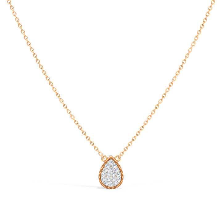 Classic Pear Diamond Necklace