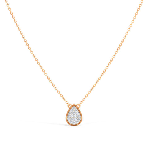 Classic Pear Diamond Necklace