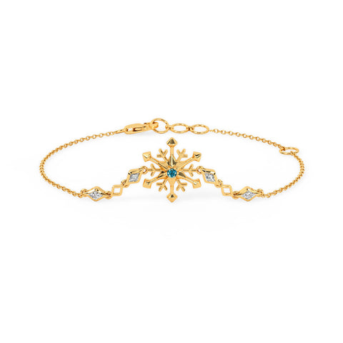 Frozen Snow Flex Diamond Bracelet
