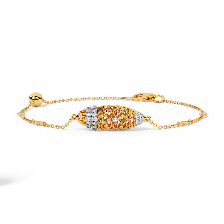 Taweez Chain Diamond Bracelet