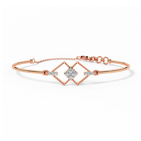 Layla Diamond Tube Bracelet