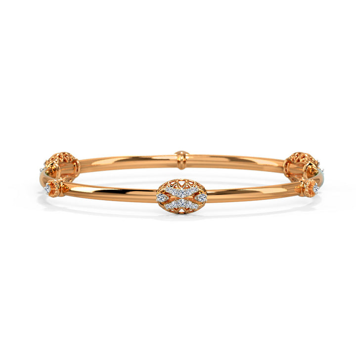 Oveyo Diamond Bangle