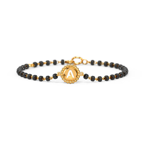 Alphabet A Kids Nazaria Gold Bracelet