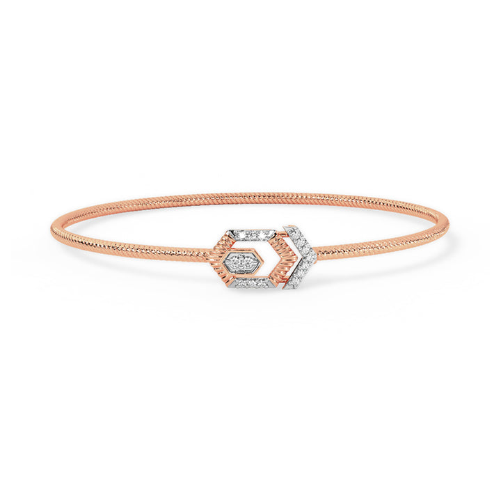 Chole Diamond Tube Bracelet