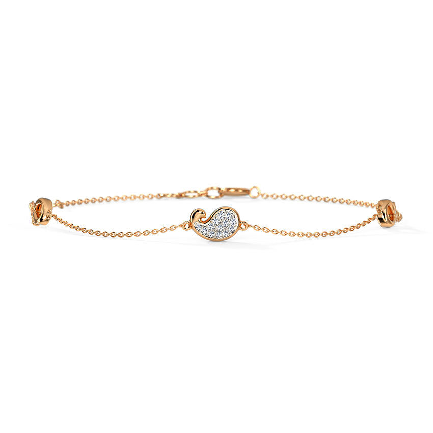 Paisley Station Diamond Bracelet