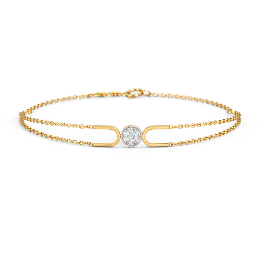 Elia Hug Diamond Bracelet