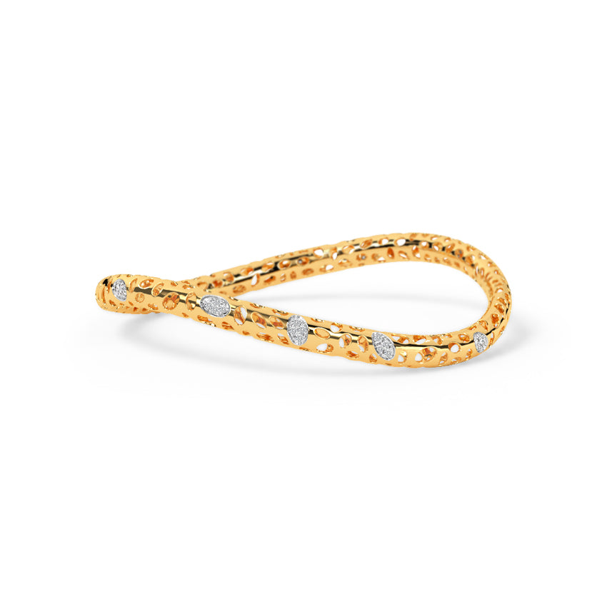 Hisana Diamond Bangle