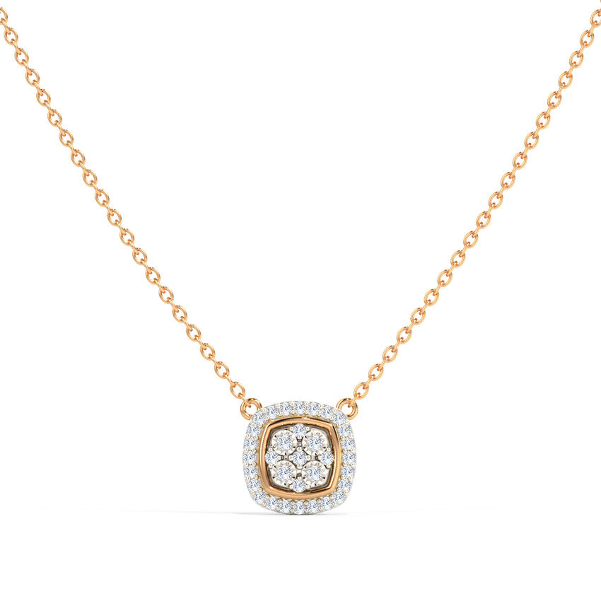 Classic Quad Diamond Necklace