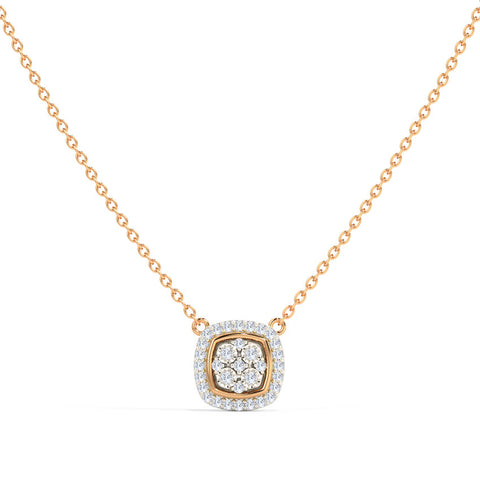 Classic Quad Diamond Necklace