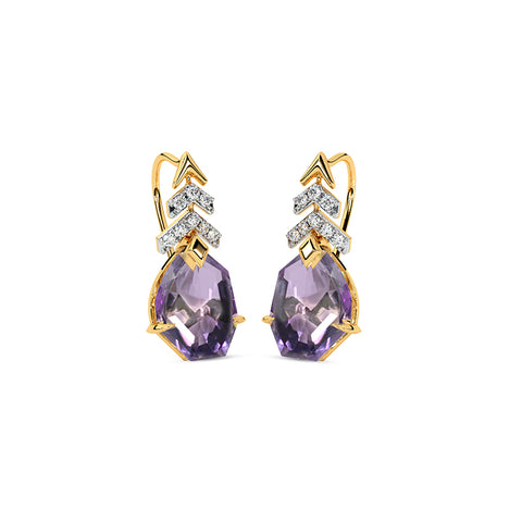 Define your Victory Gemstone Earrings