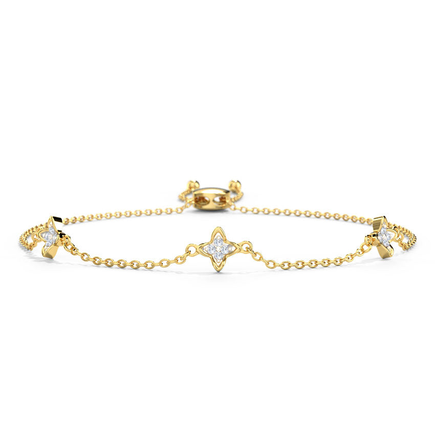 Blossom Adjustable Diamond Bracelet