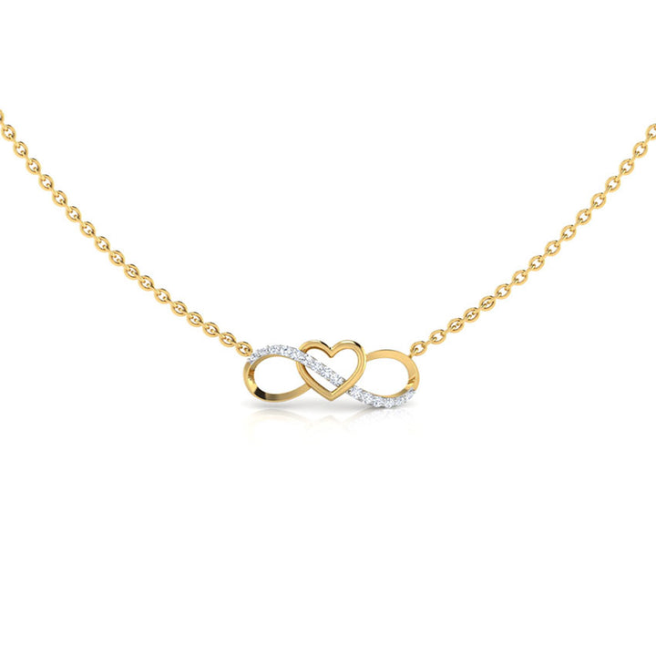 Never-Ending Love Infinity Diamond Necklace