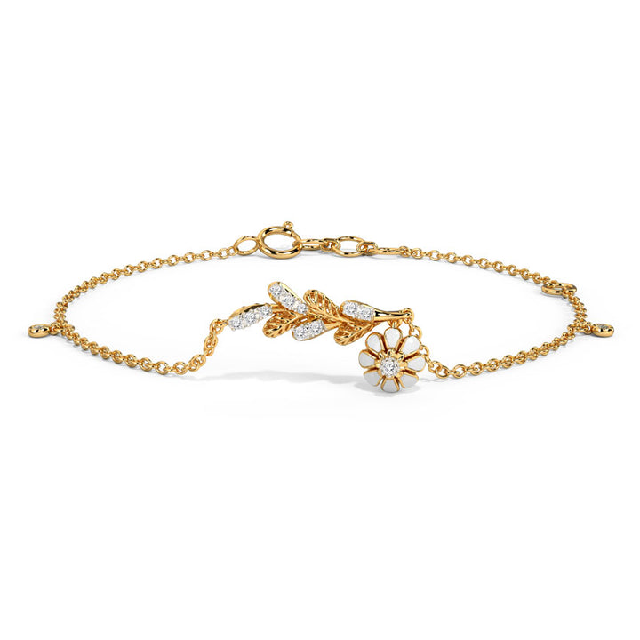 Victory Blossom Diamond Bracelet