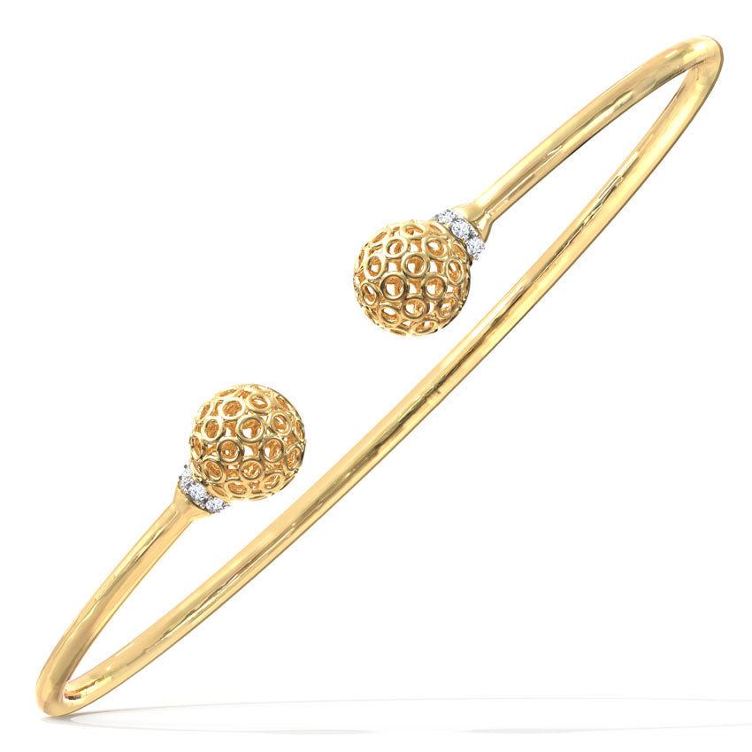 Orb Lattice Diamond Bracelet