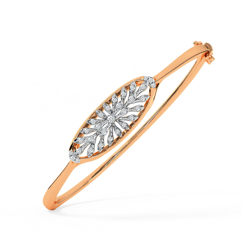 Radiant Roots Diamond Oval Bracelet