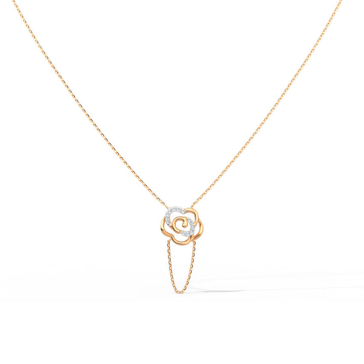 Floret Sway Diamond Necklace