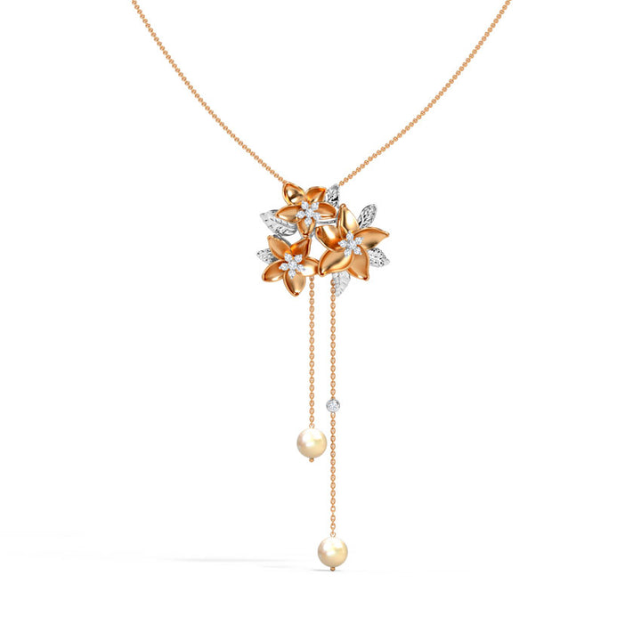 Woodruff Bloom Pearl Necklace