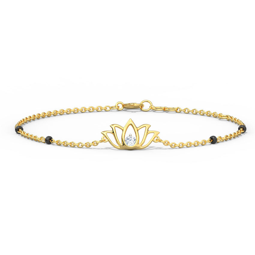 Ahana Diamond Mangalsutra Bracelet