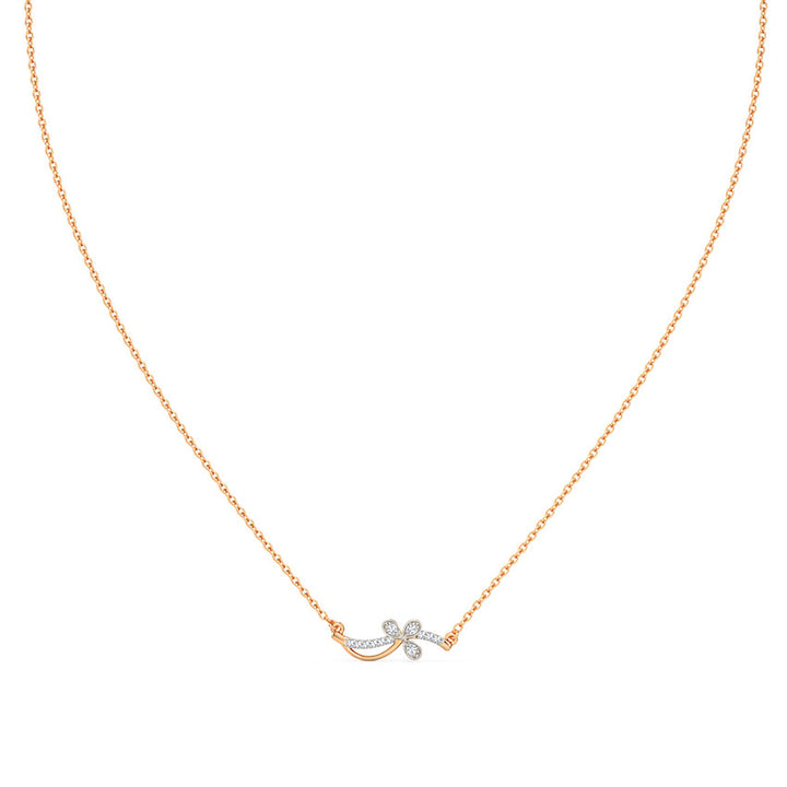 Florid Diamond Necklace