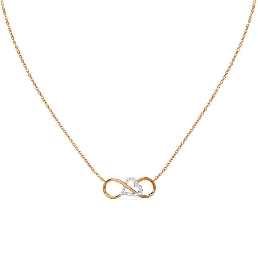 Boundless Love Infinity Diamond Necklace