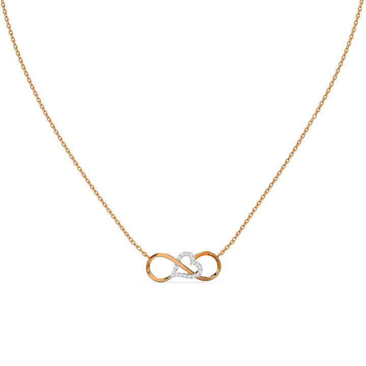 Boundless Love Infinity Diamond Necklace