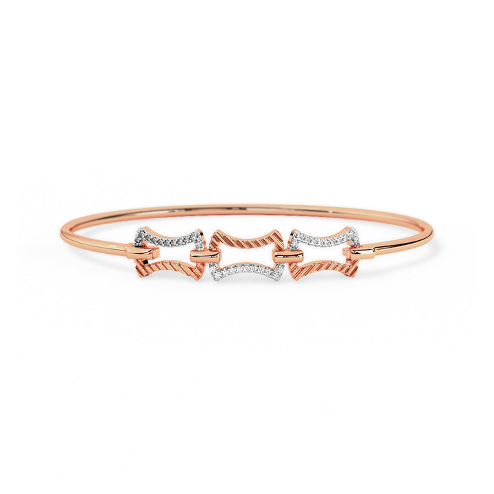 Aria Diamond Tube Bracelet