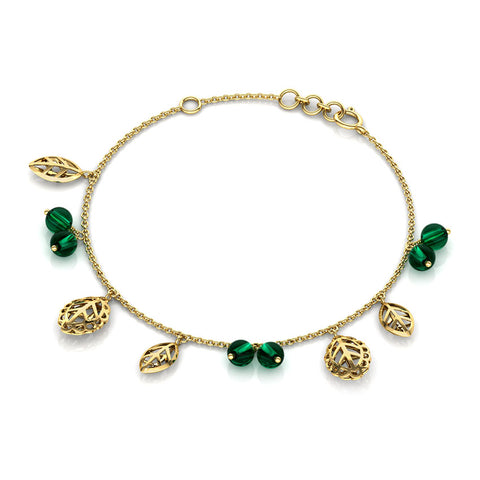Patra Intricate Gemstone Bracelet